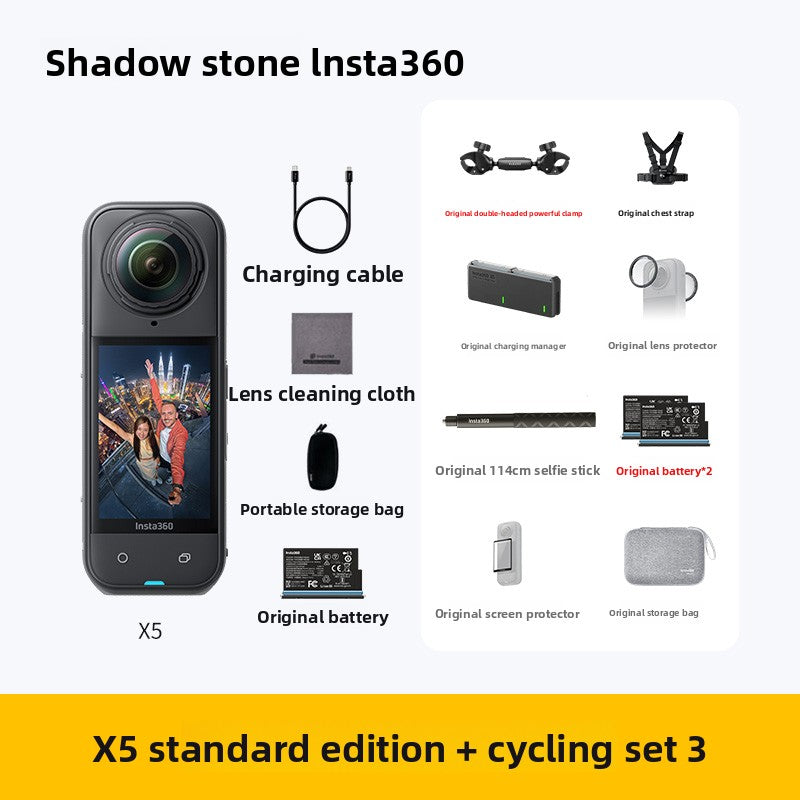 Insta360 X5 Panoramic Action Camera 8K Anti-Shake