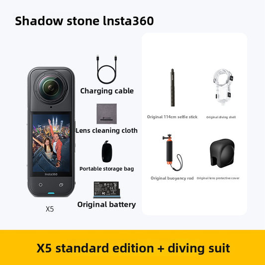 Insta360 X5 Panoramic Action Camera 8K Anti-Shake