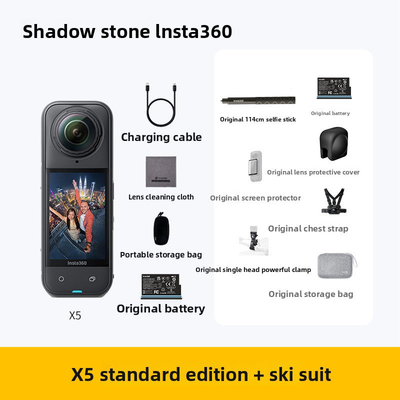 Insta360 X5 Panoramic Action Camera 8K Anti-Shake