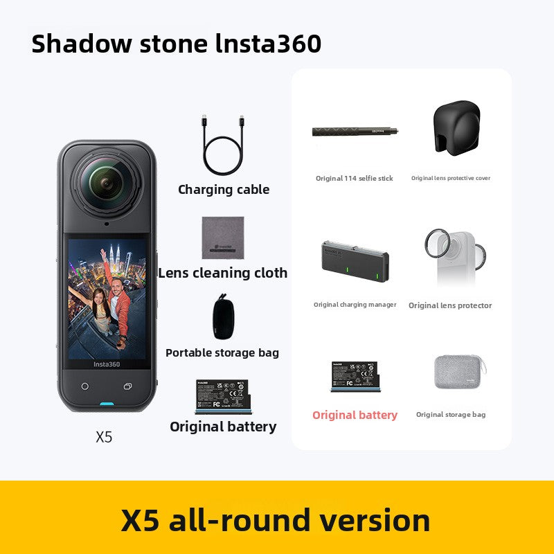 Insta360 X5 Panoramic Action Camera 8K Anti-Shake