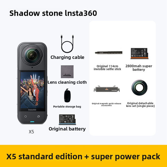 Insta360 X5 Panoramic Action Camera 8K Anti-Shake