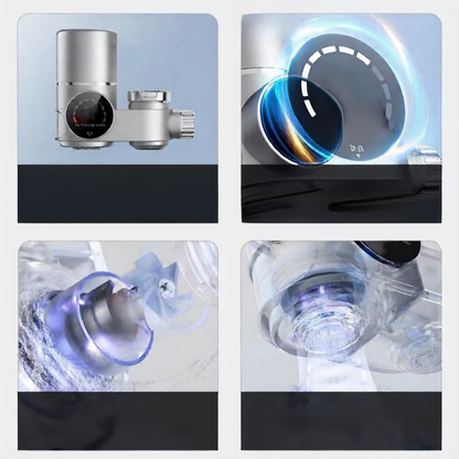 Install a small water purification faucet