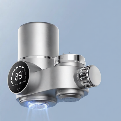 Install a small water purification faucet