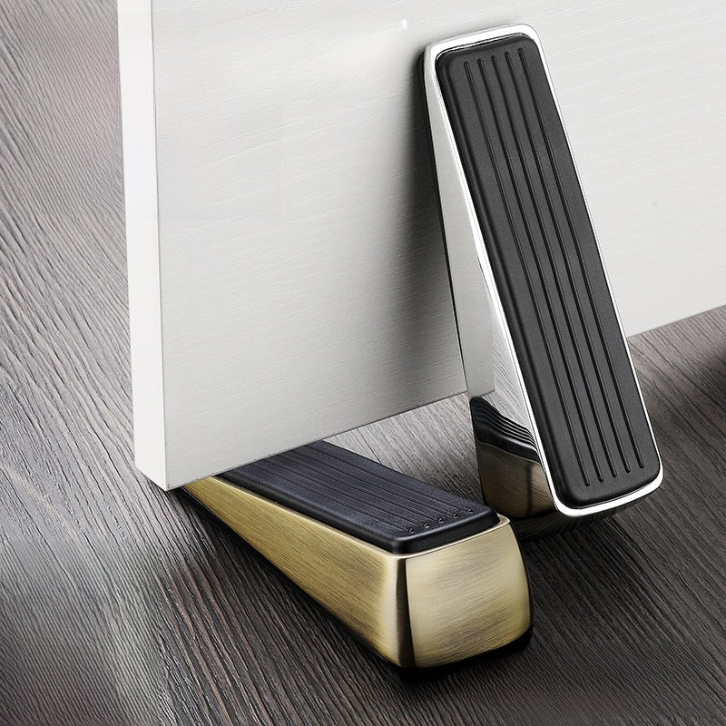 Installation-free mobile door stopper