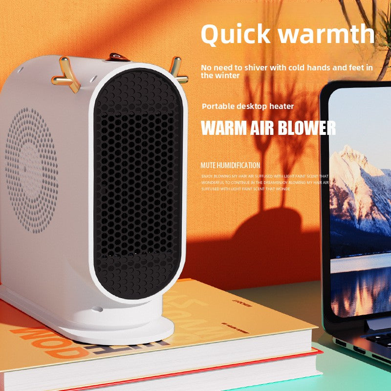 Instant heating fan
