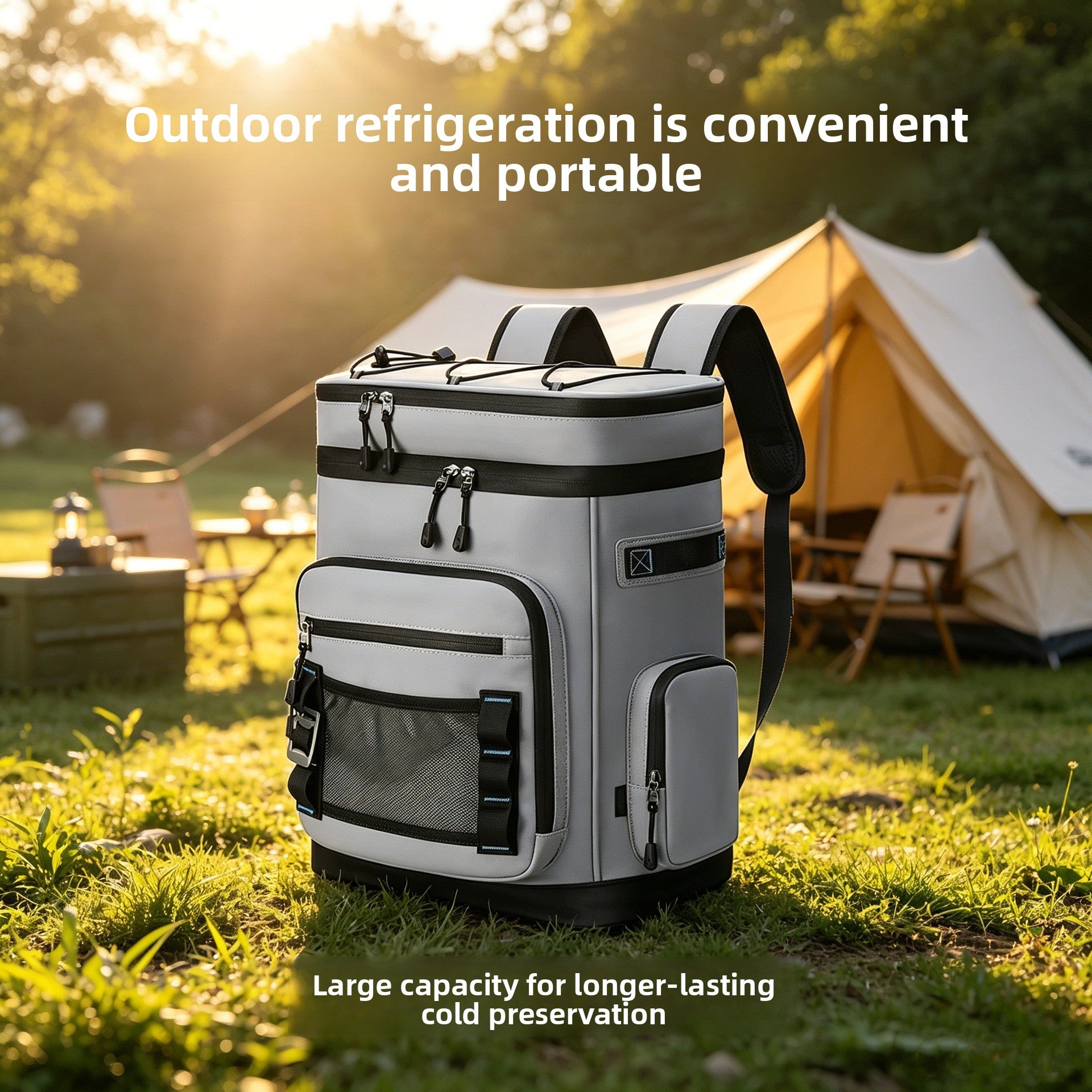 Insulated Backpack Cooler Bag