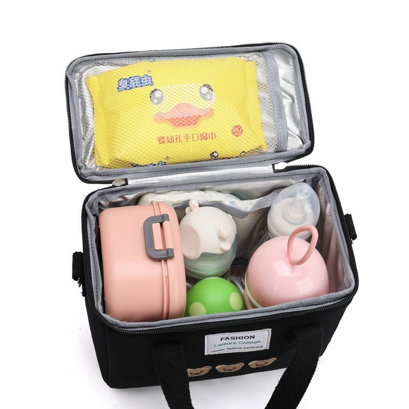 Insulated Canvas Lunch Bag