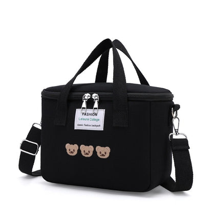 Insulated Canvas Lunch Bag