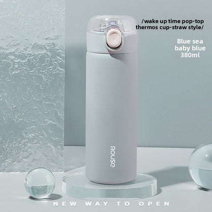 Insulated Cup with Dual Lids