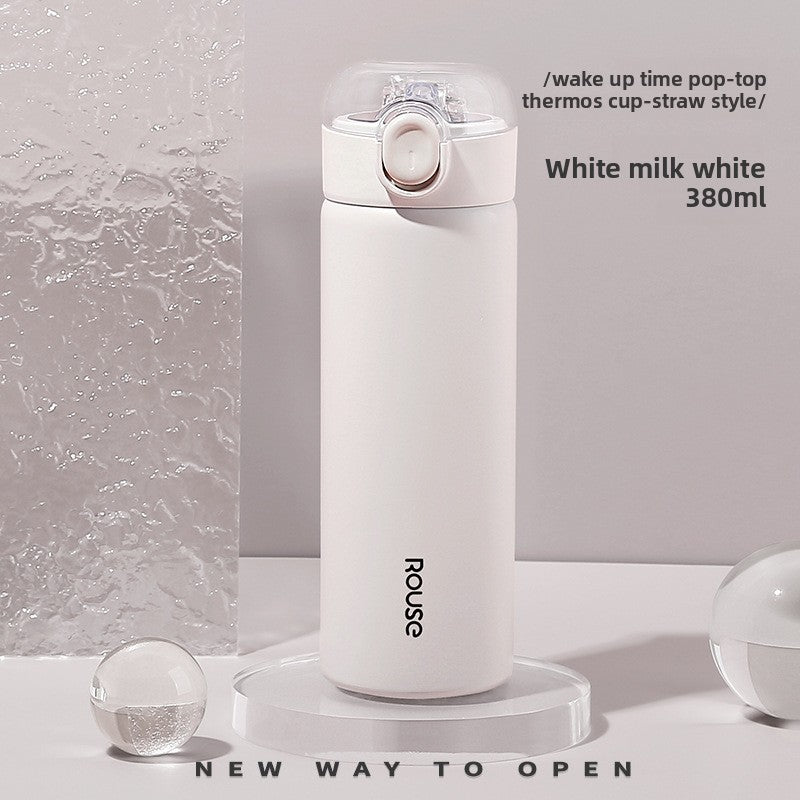 Insulated Cup with Dual Lids