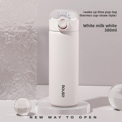 Insulated Cup with Dual Lids