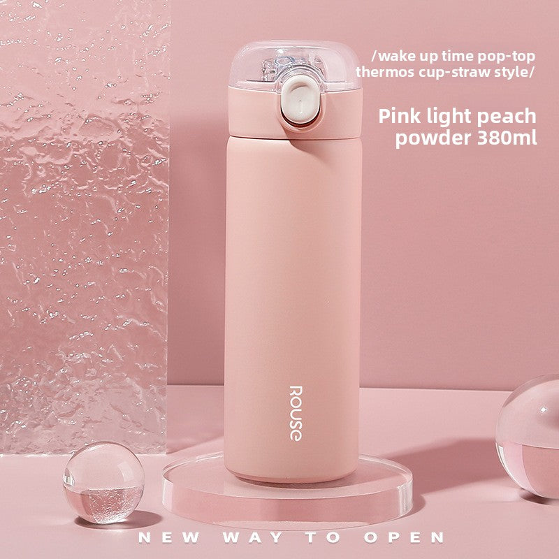 Insulated Cup with Dual Lids