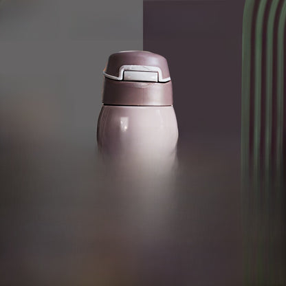 Insulated Cup with Straw for Bedridden Elderly