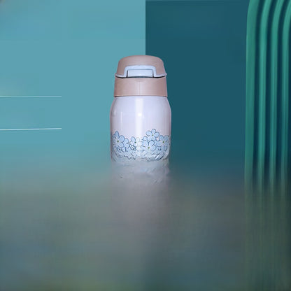 Insulated Cup with Straw for Bedridden Elderly