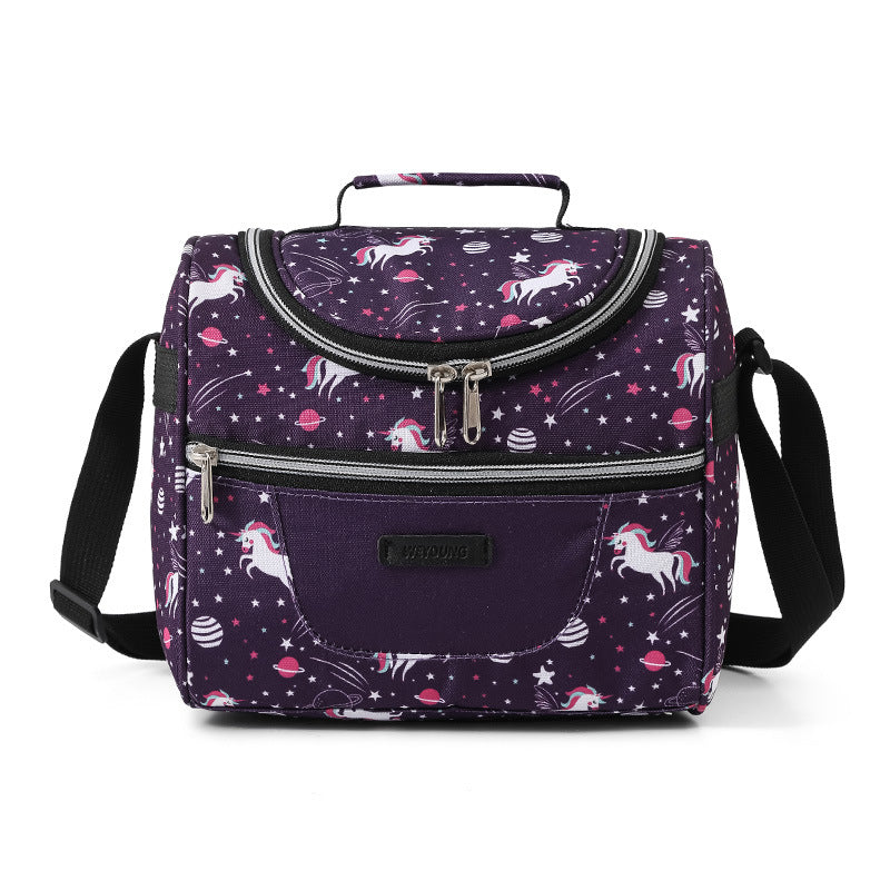 Insulated Lunch Bag with Shoulder Strap