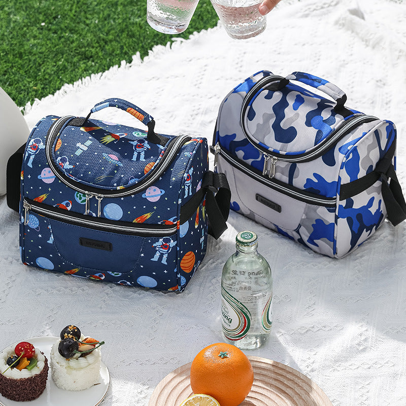 Insulated Lunch Bag with Shoulder Strap