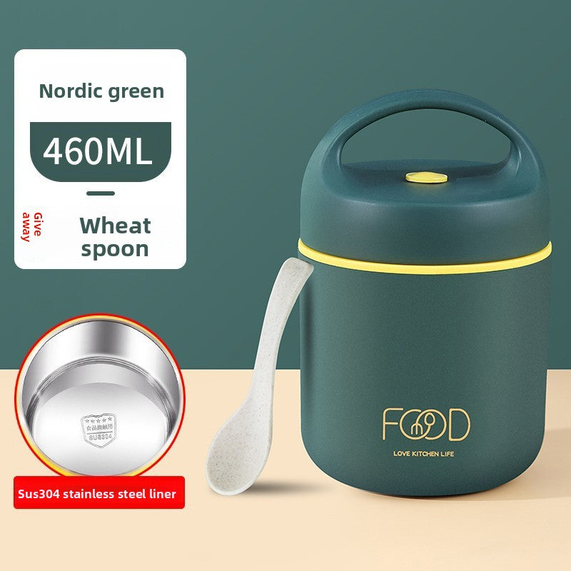 Insulated Lunch Box Soup Thermos Portable Meal Container