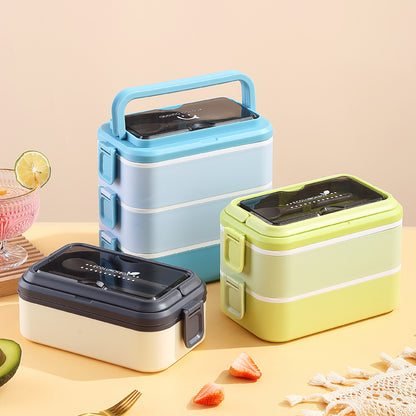 Insulated Lunch Box with Multi-Layer Design