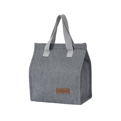 Insulated Oxford Cloth Lunch Bag Portable for Students and Outdoor