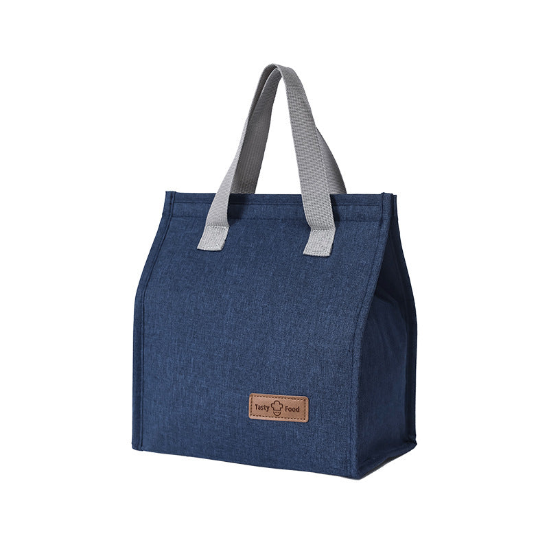 Insulated Oxford Cloth Lunch Bag Portable for Students and Outdoor