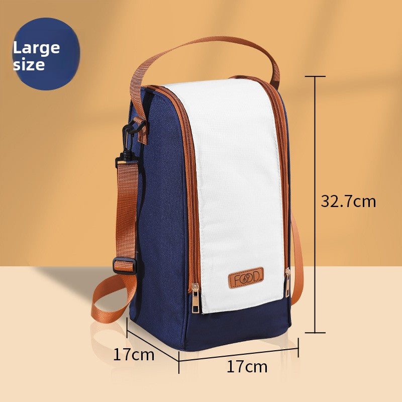 Insulated Rice Bucket Long-Lasting Insulated Lunch Box Multi-Layer Insulated Bucket for Home Office Workers Portable Take-Out Layered Large Capacity