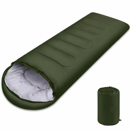 Insulated single-person sleeping bag