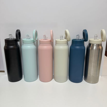 Insulated Sports Water Bottle with Phone Holder