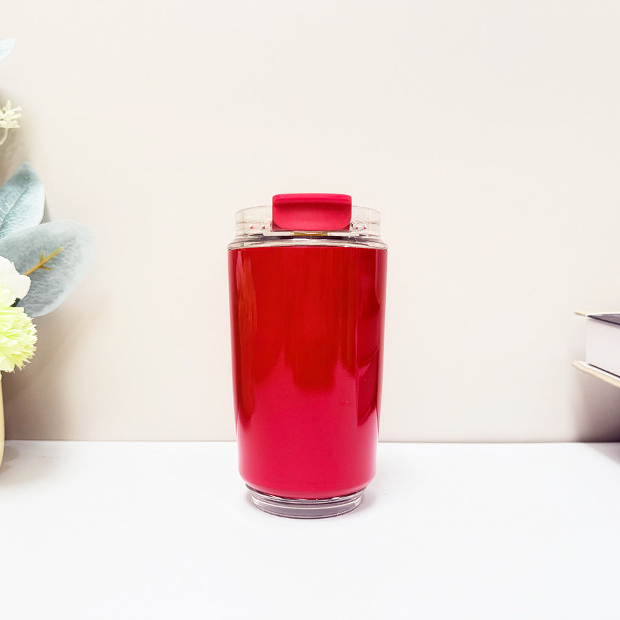 Insulated Stainless Steel Coffee Cup with Lid