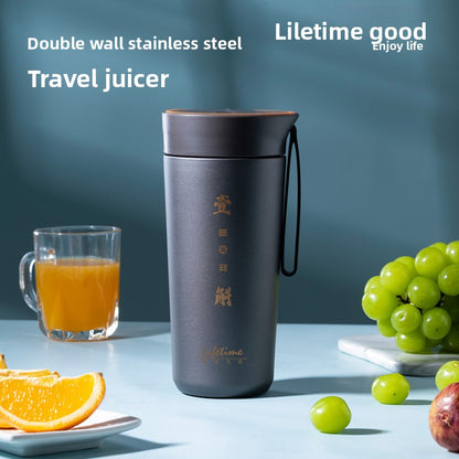 Insulated stainless steel juicer