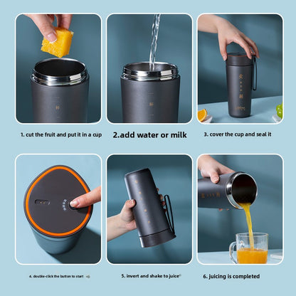 Insulated stainless steel juicer