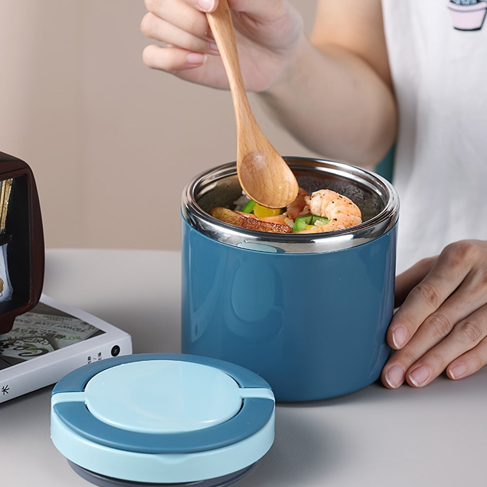 Insulated Stainless Steel Lunch Box with Lid
