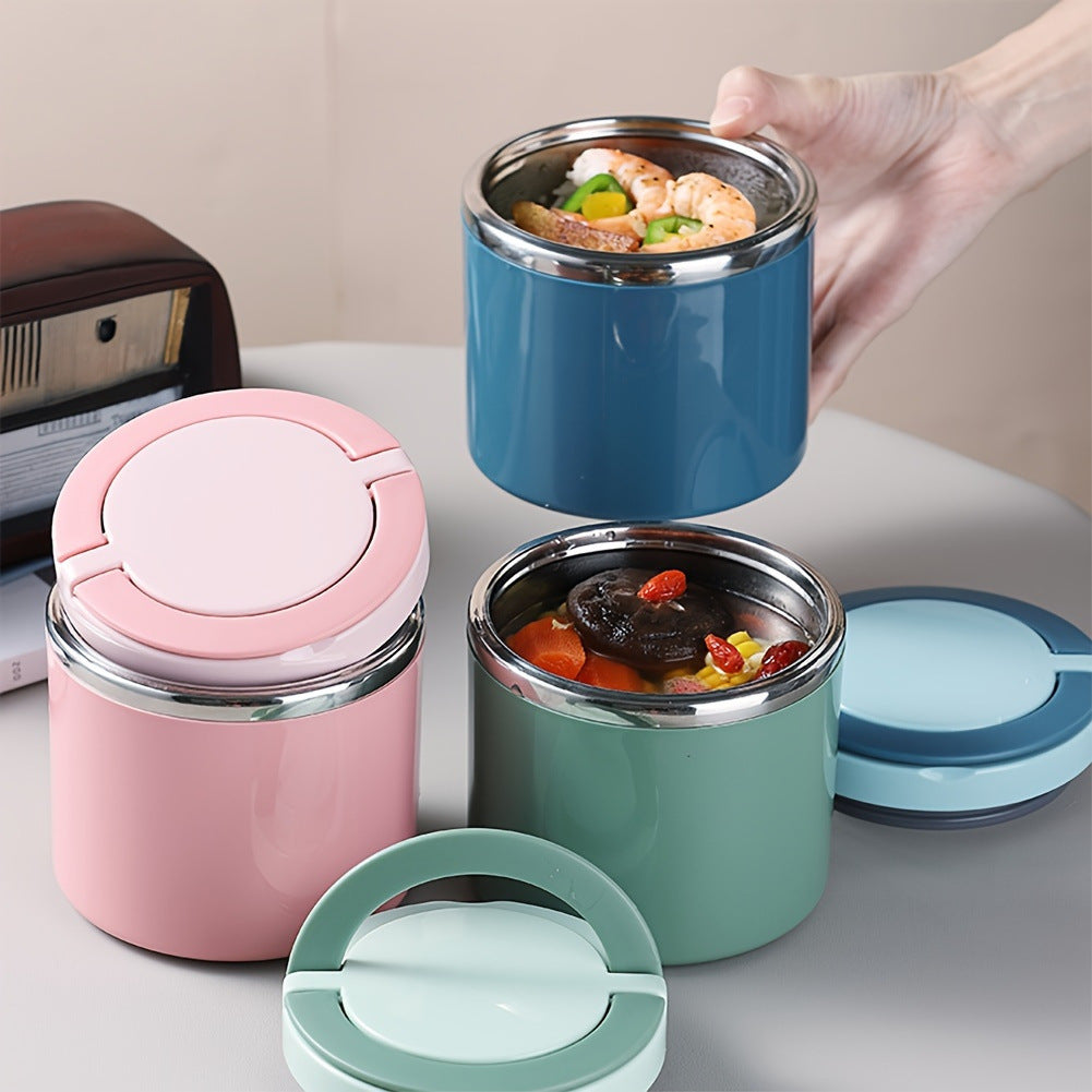 Insulated Stainless Steel Lunch Box with Lid