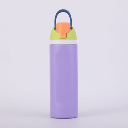 Insulated Stainless Steel Water Bottle with Straw
