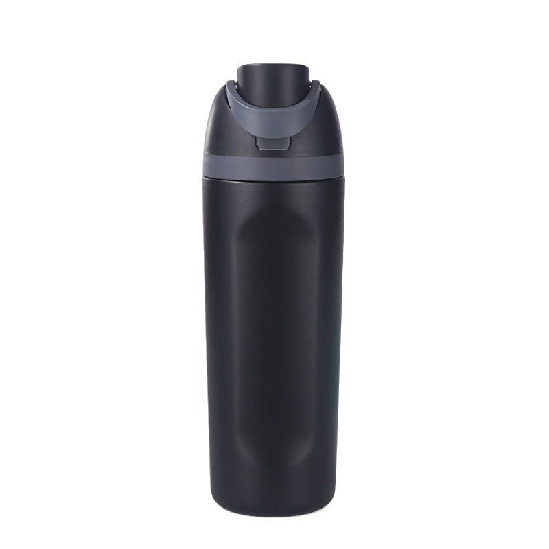 Insulated Stainless Steel Water Bottle with Straw
