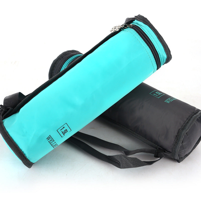 Insulated Water Bottle Bag with Adjustable Strap