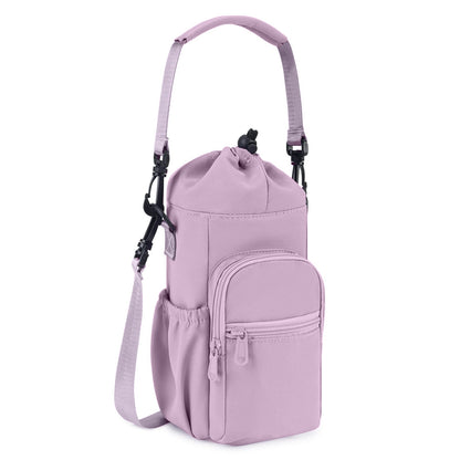 Insulated Water Bottle Cover with Shoulder Strap