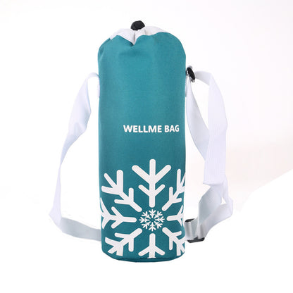 Insulated Water Bottle Cover with Strap