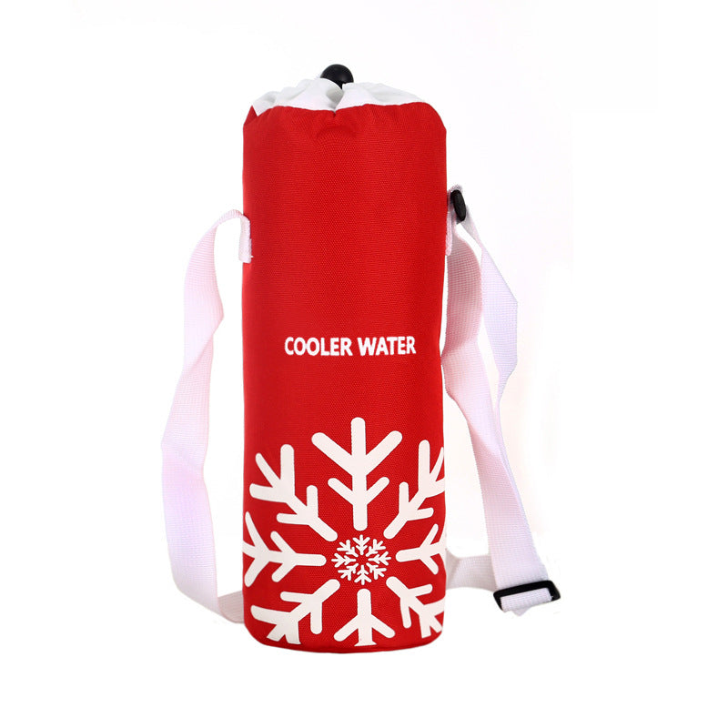 Insulated Water Bottle Cover with Strap
