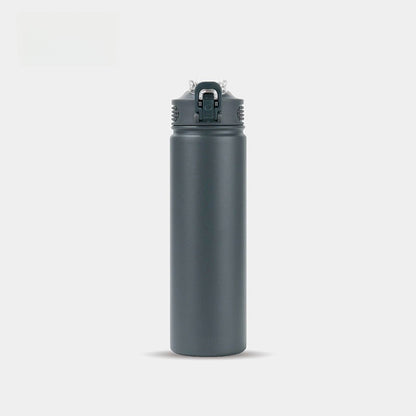 Insulated Water Bottle with Straw