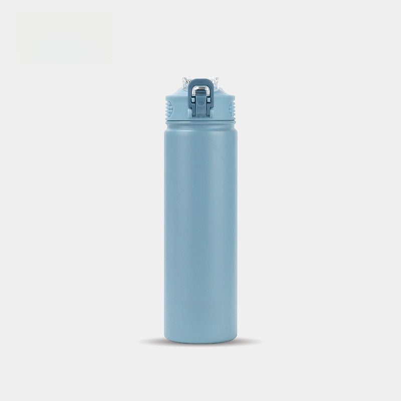 Insulated Water Bottle with Straw
