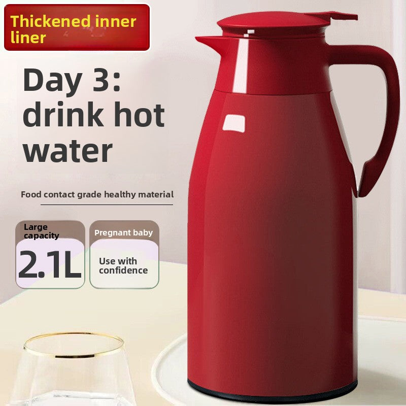 Insulated Water Kettle with Glass Liner