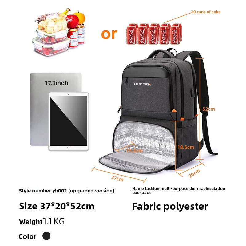 Insulated Waterproof School Backpack