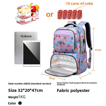 Insulated Waterproof School Backpack
