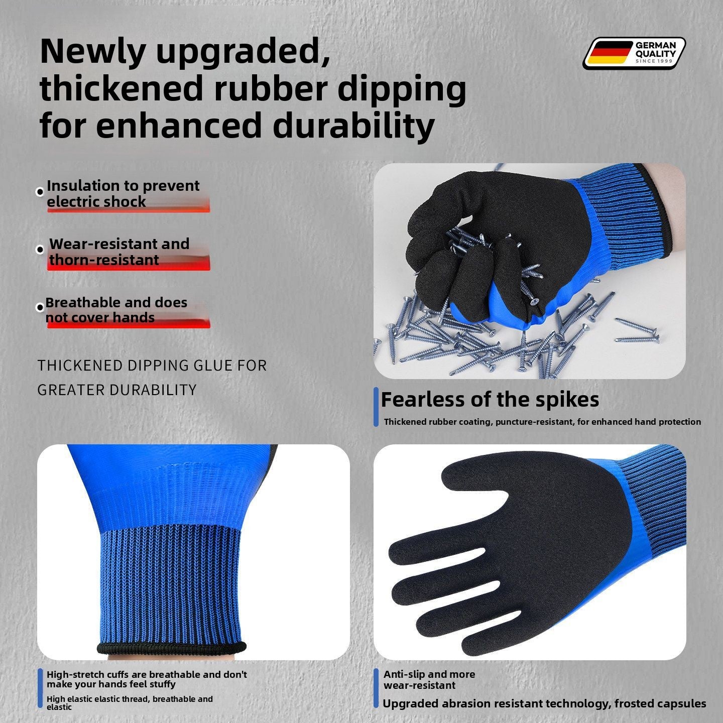Insulating Electrical Work Gloves