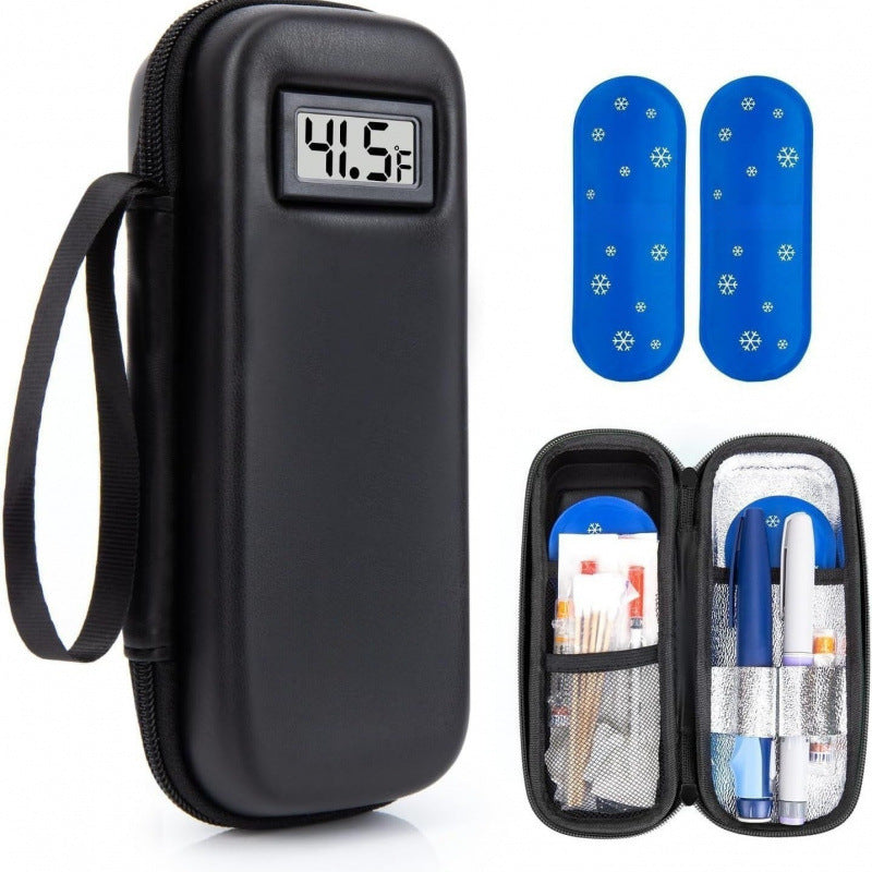 Insulin Cooler Box with Temperature Display
