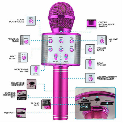 Integrated audio microphone