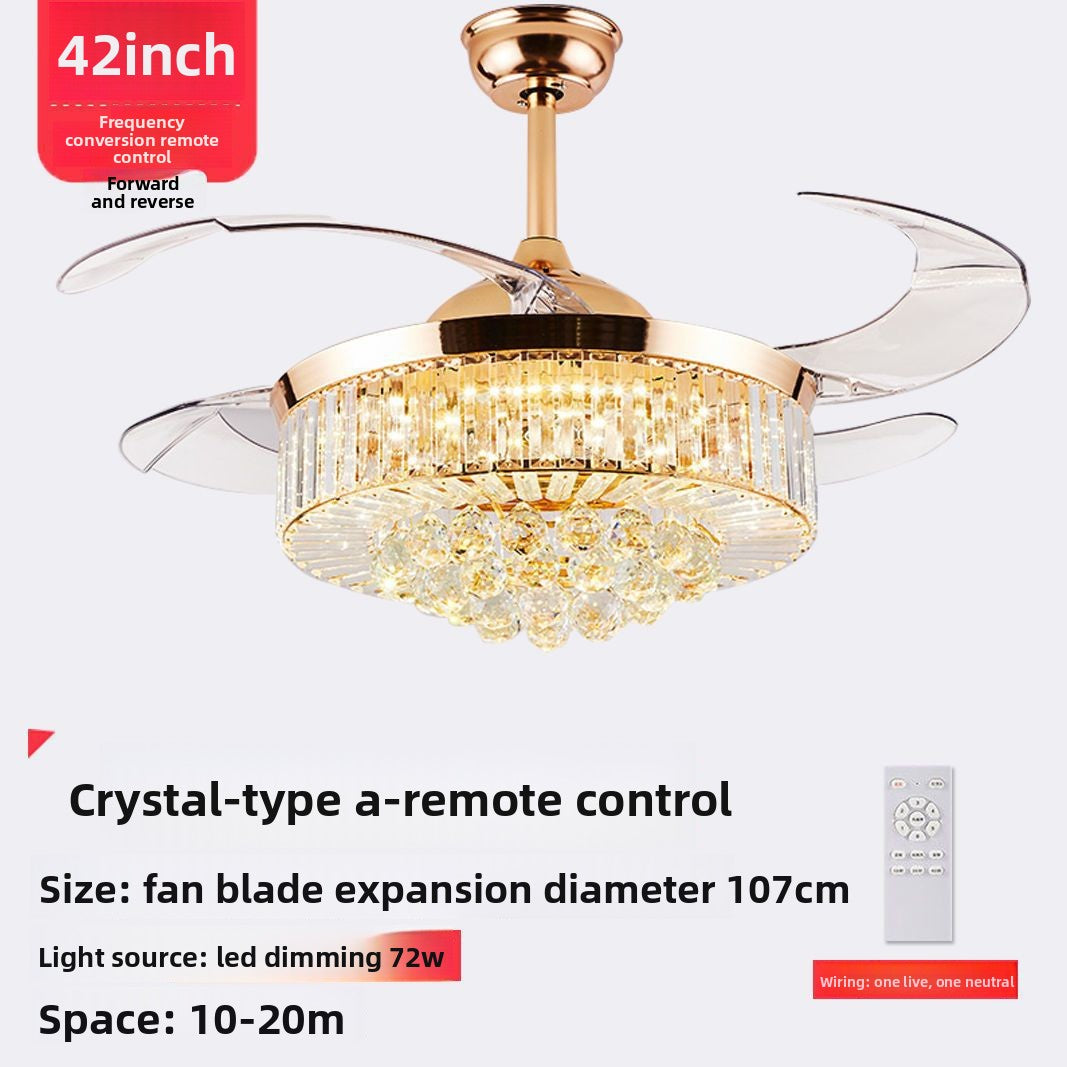 Integrated Ceiling Fan with Light