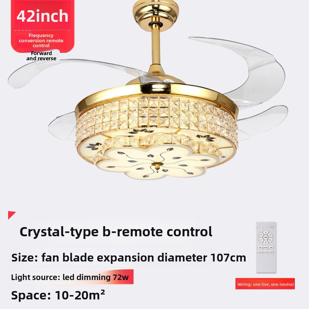 Integrated Ceiling Fan with Light