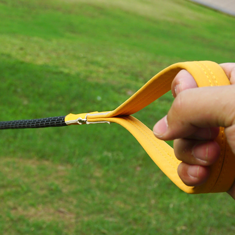 Integrated dog leash