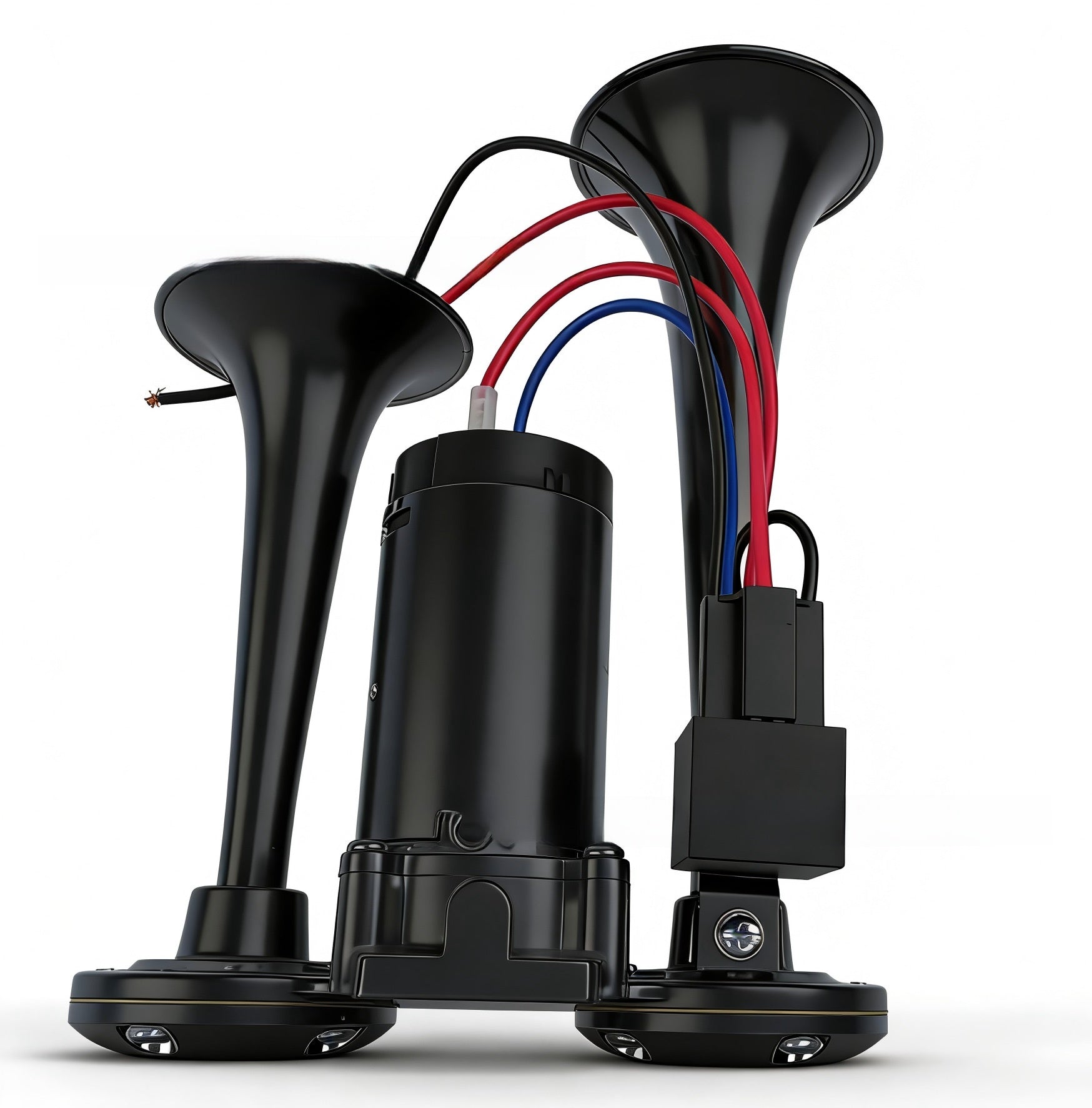 Integrated Dual-Tube Electric Air Horn